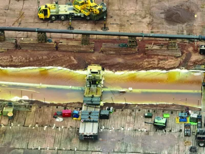Wisconsin DNR wants Enbridge to halt work on Line 5 pipeline following spill